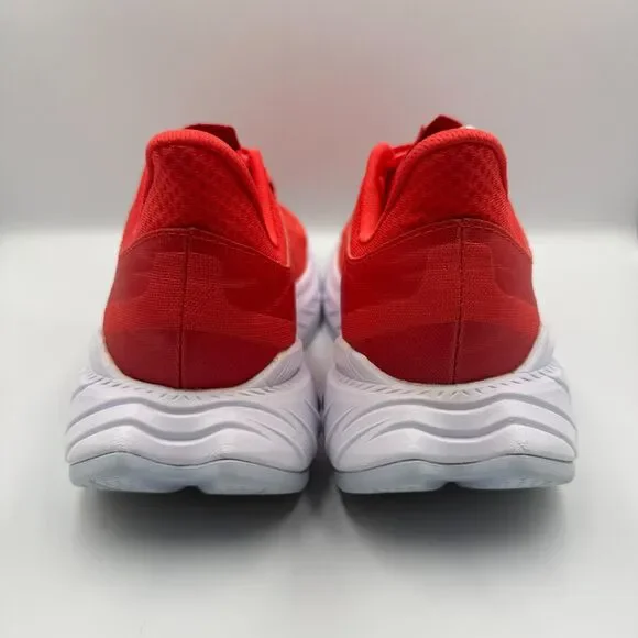 Hoka One One Carbon X 2 Men's Size 12.5 D Red White Running Shoes Sneakers - Picture 5 of 8